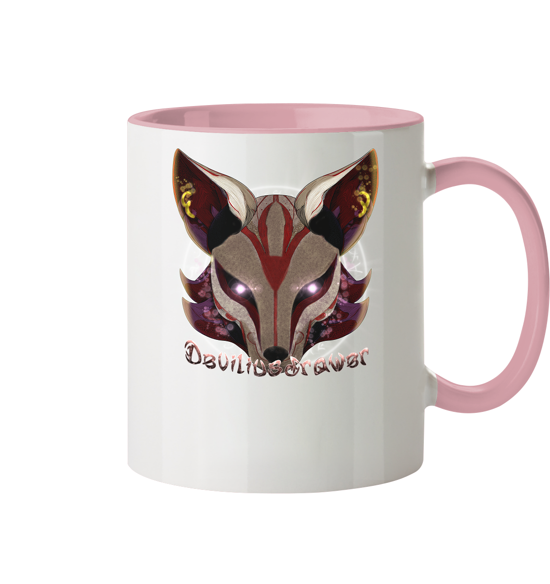 Deviliusdrawer Magic Kitsune - Tasse zweifarbig