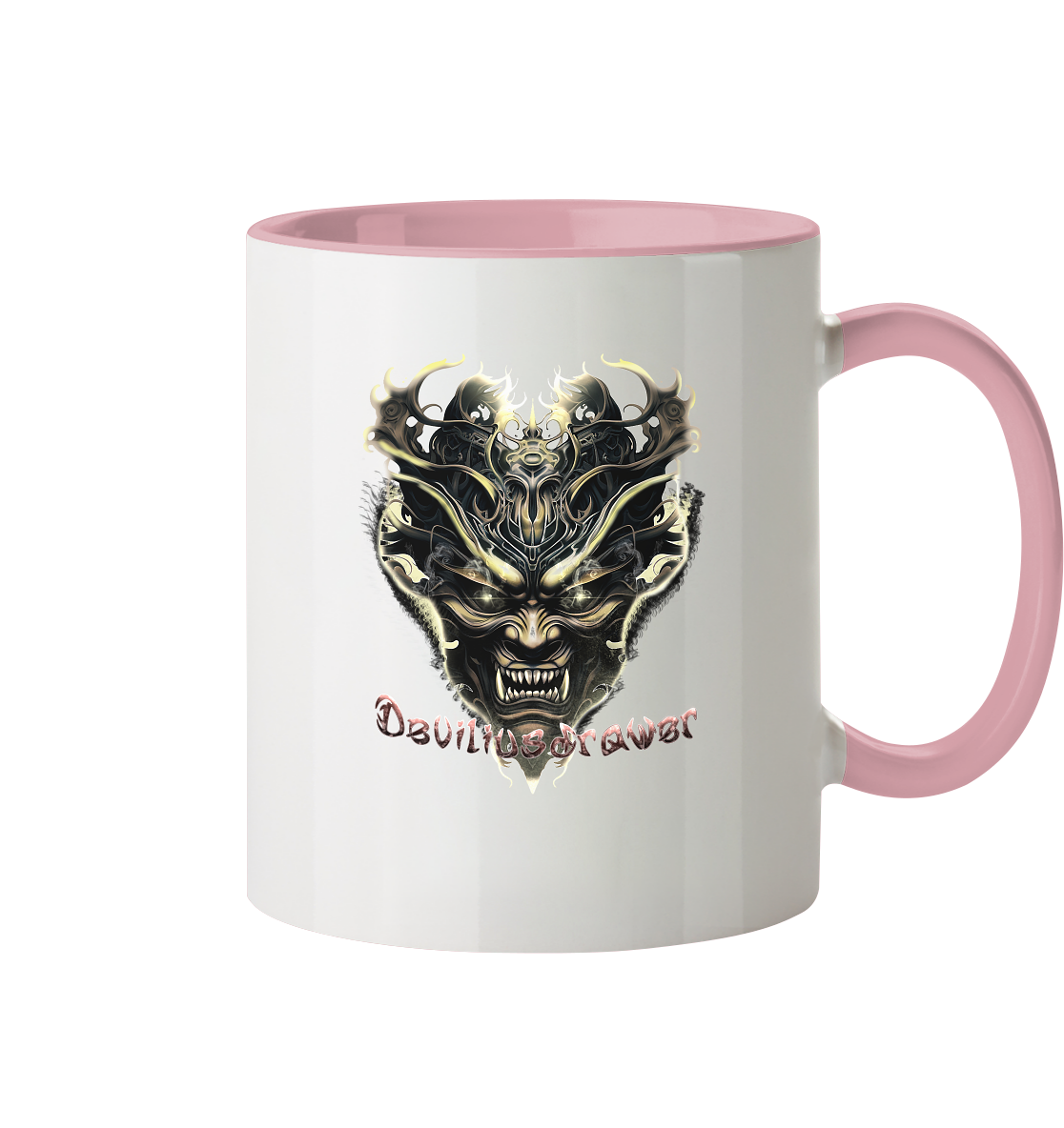 Deviliusdrawer Golden Demon Vampire - Tasse zweifarbig