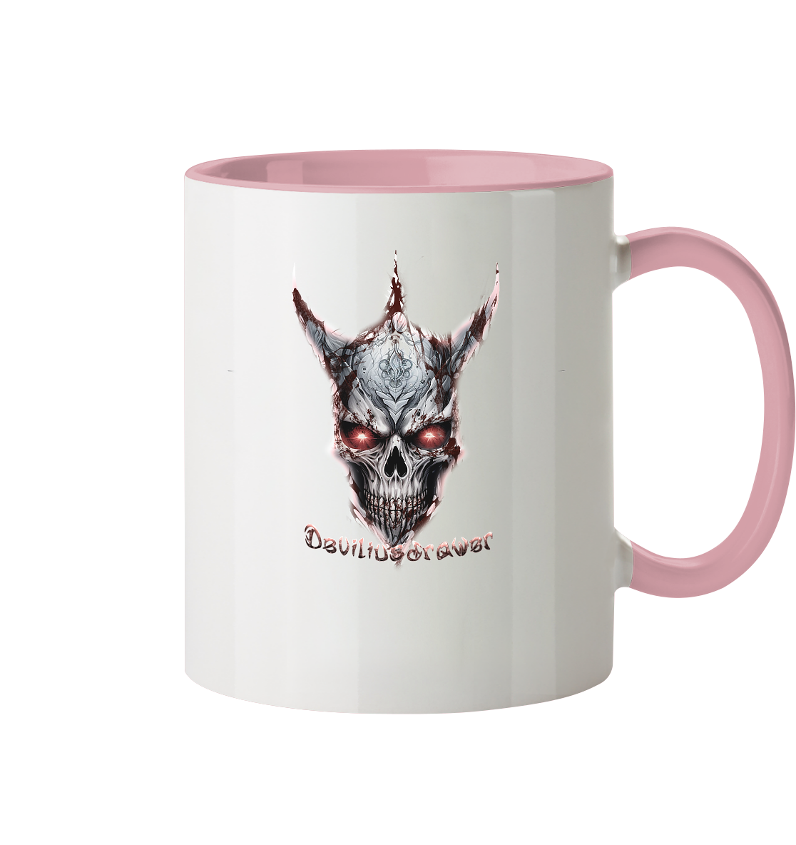 Deviliusdrawer Bloody Skeleton - Tasse zweifarbig