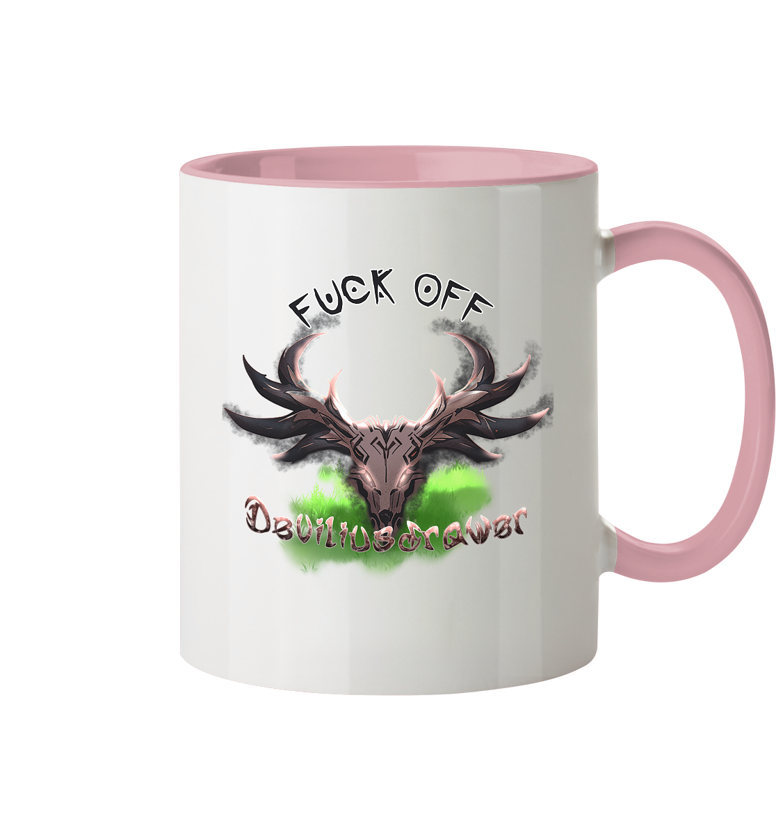 Deviliusdrawer Bad Deer - Tasse zweifarbig