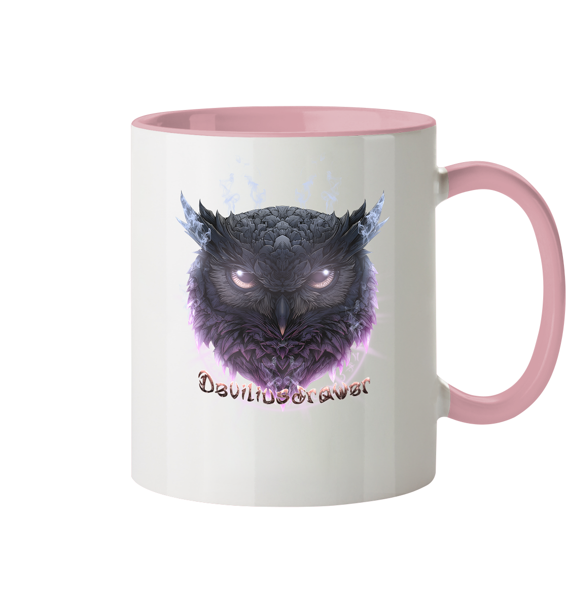 Deviliusdrawer Darkness Owl - Tasse zweifarbig