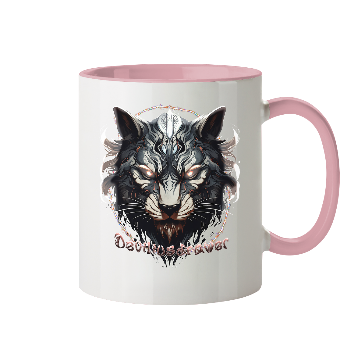 Deviliusdrawer Wolfcat - Tasse zweifarbig