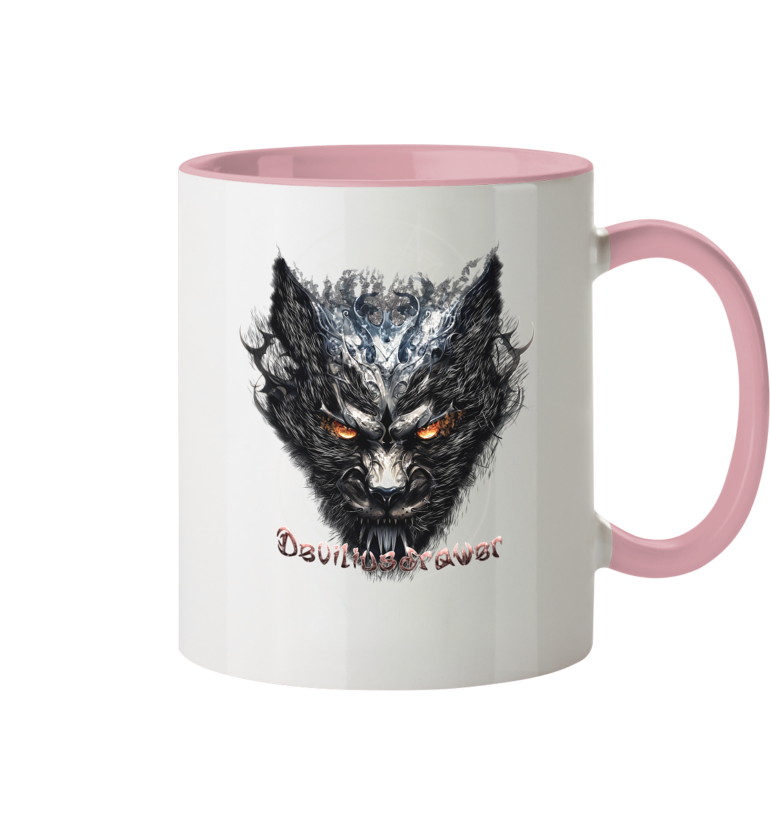 Deviliusdrawer Iron Cat - Tasse zweifarbig