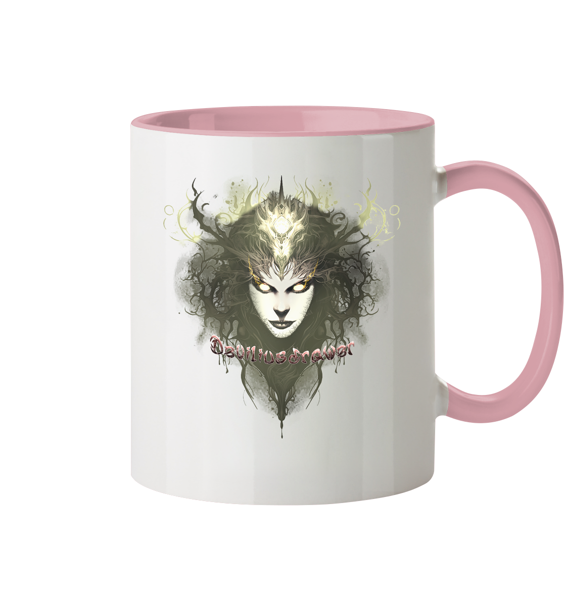 Deviliusdrawer Golden Demonica - Tasse zweifarbig