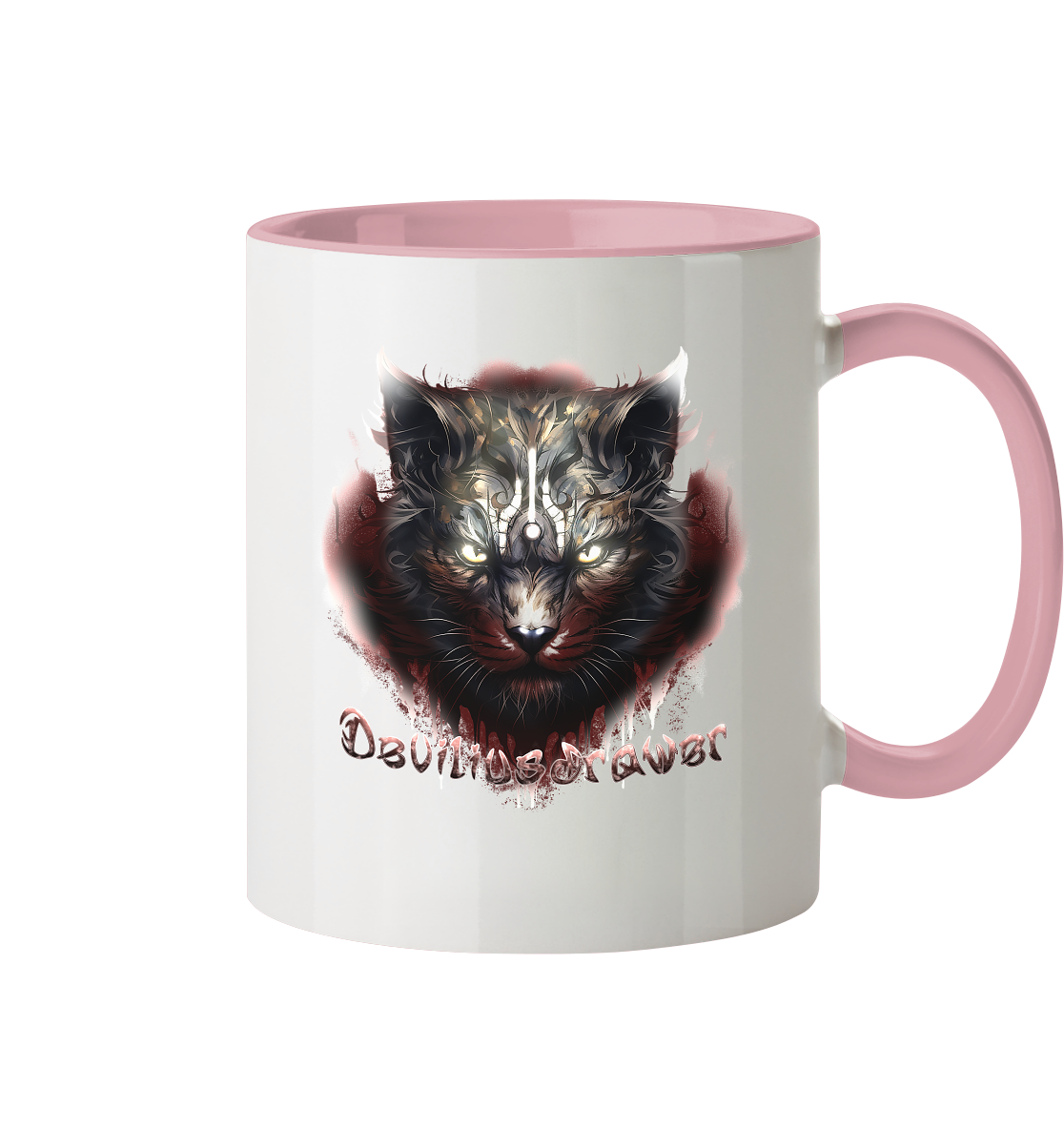 Deviliusdrawer Angry Badass - Tasse zweifarbig