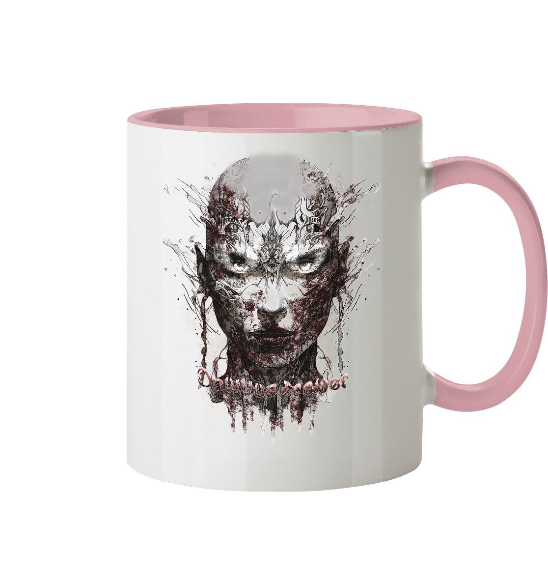 Deviliusdrawer Mechanic Girl - Tasse zweifarbig