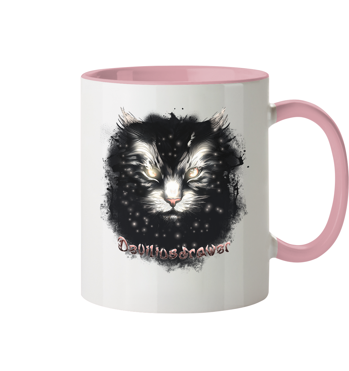Deviliusdrawer Star Cat - Tasse zweifarbig