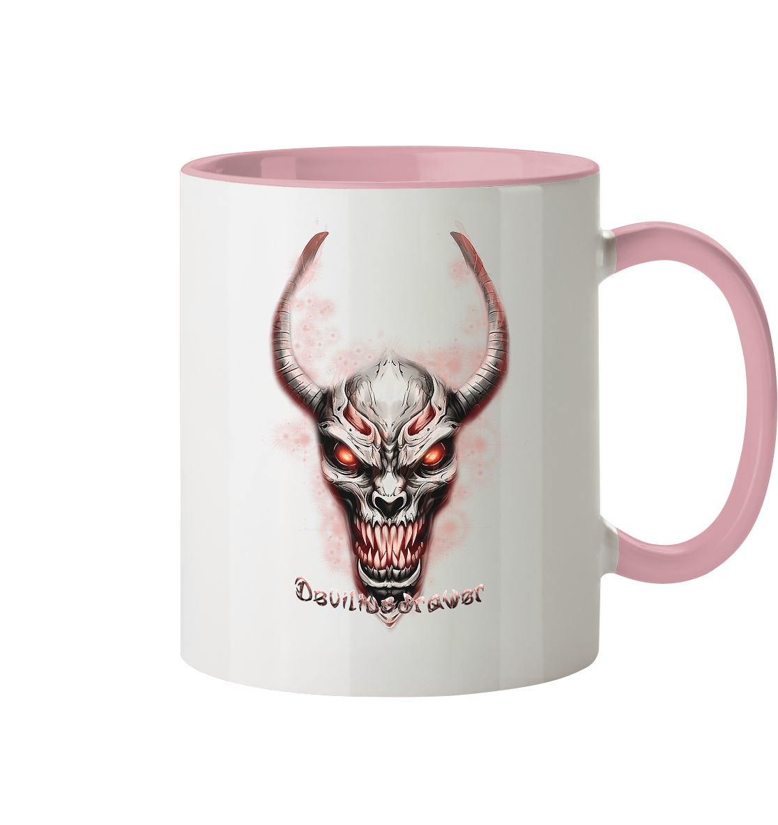 Deviliusdrawer Red Eyed Skeleton - Tasse zweifarbig