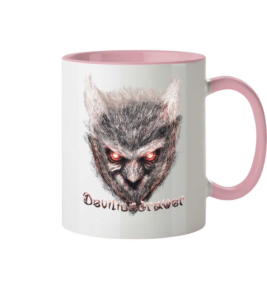 Deviliusdrawer Red Eyed Owl - Tasse zweifarbig