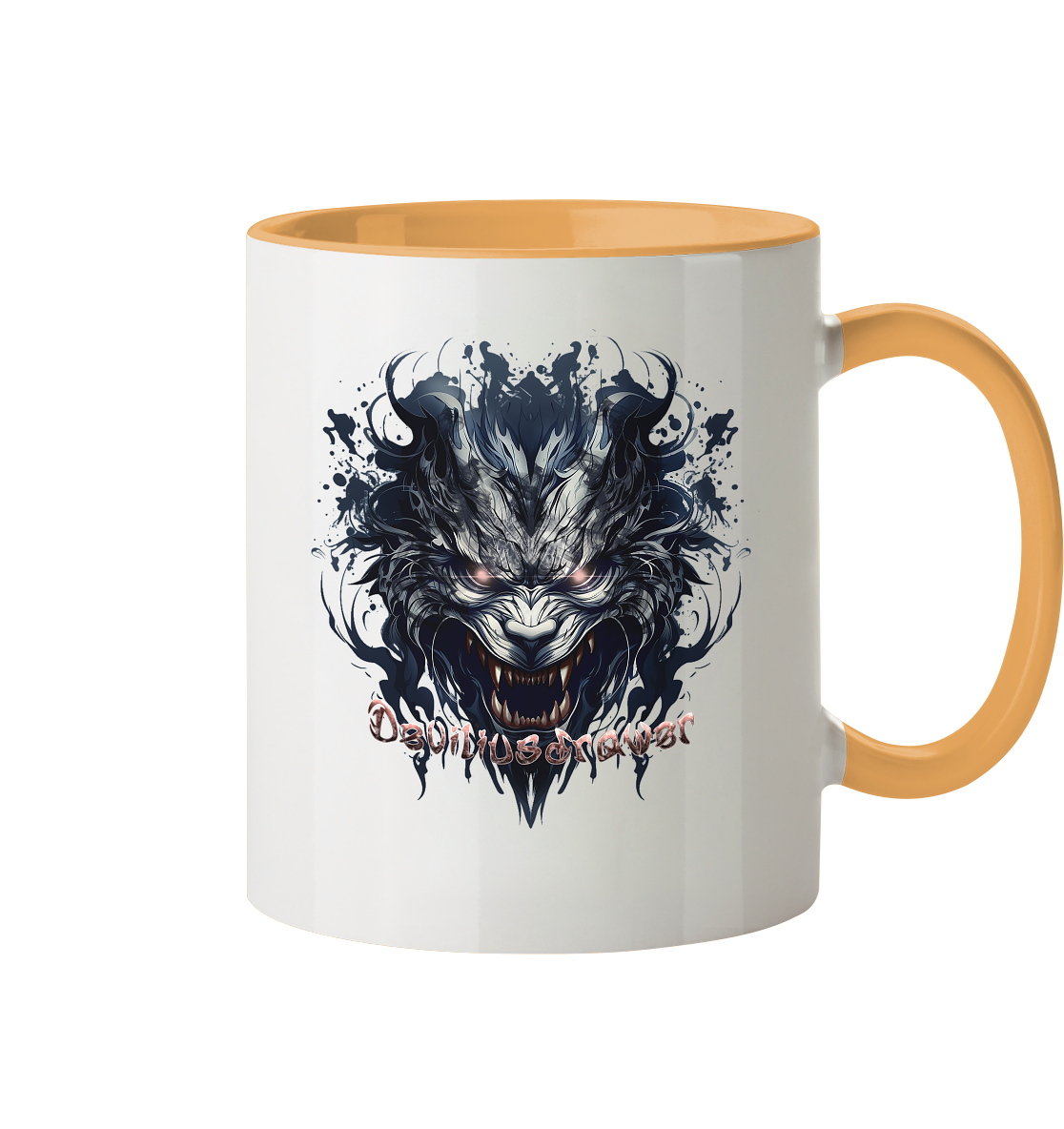 Deviliusdrawer Cruel Wolf - Tasse zweifarbig