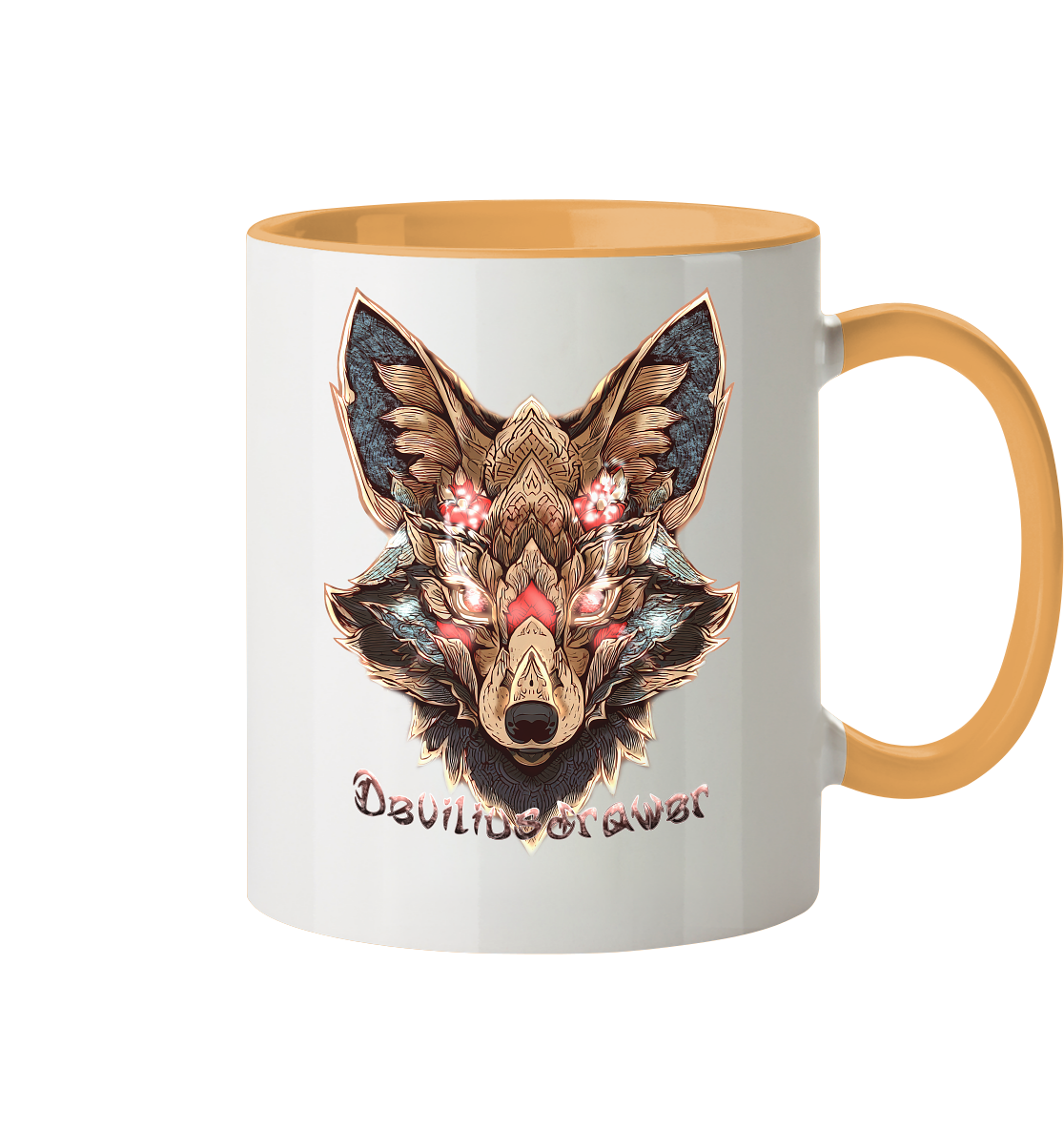 Deviliusdrawer Cristal Kitsune - Tasse zweifarbig