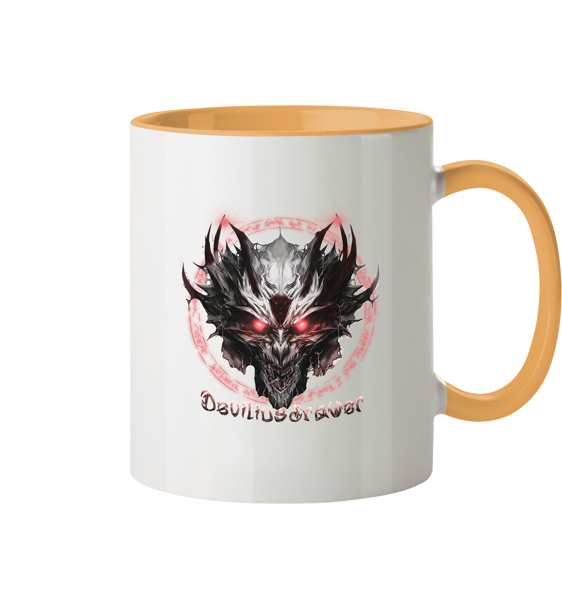 Deviliusdrawer Magic Glow Devil - Tasse zweifarbig