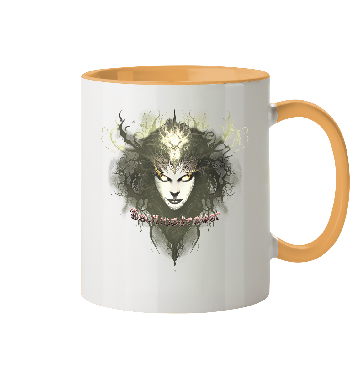 Deviliusdrawer Golden Demonica - Tasse zweifarbig
