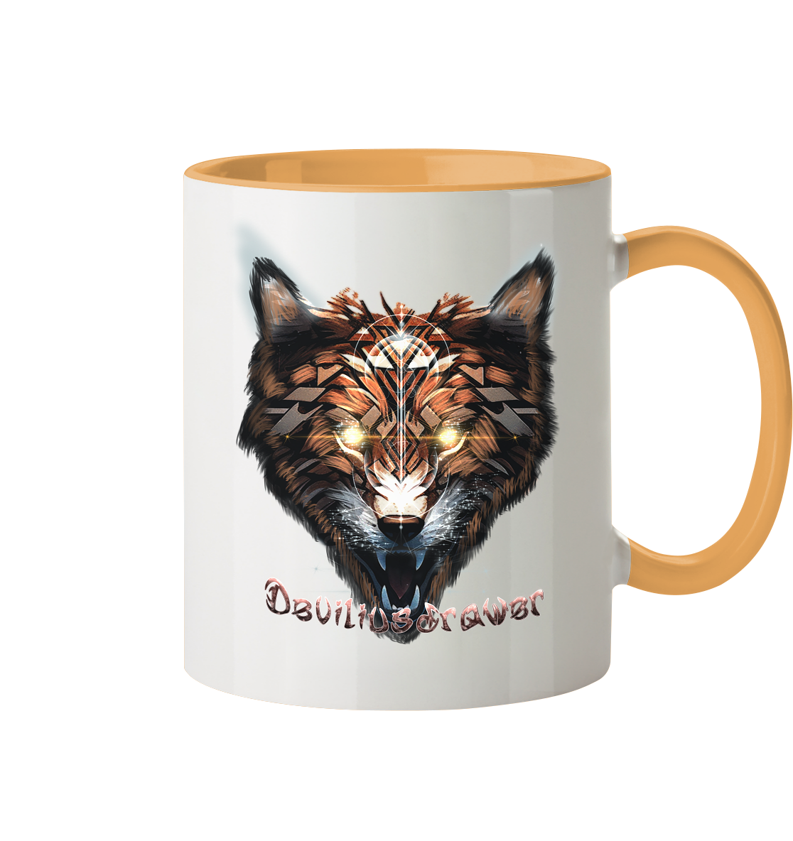 Deviliusdrawer Foxwolf - Tasse zweifarbig