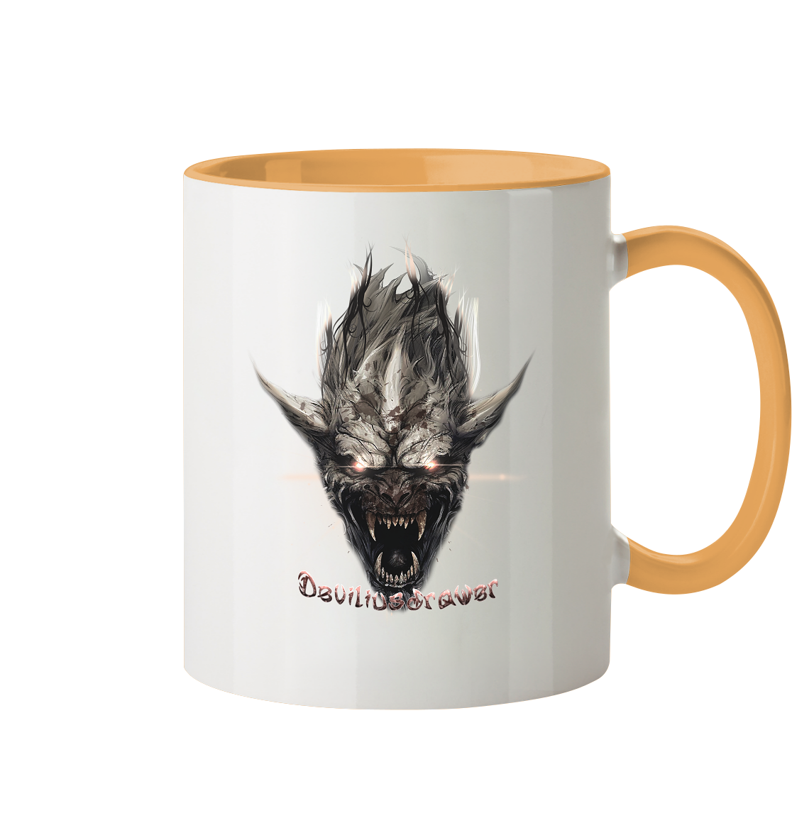 Deviliusdrawer Beast Wearwolf - Tasse zweifarbig