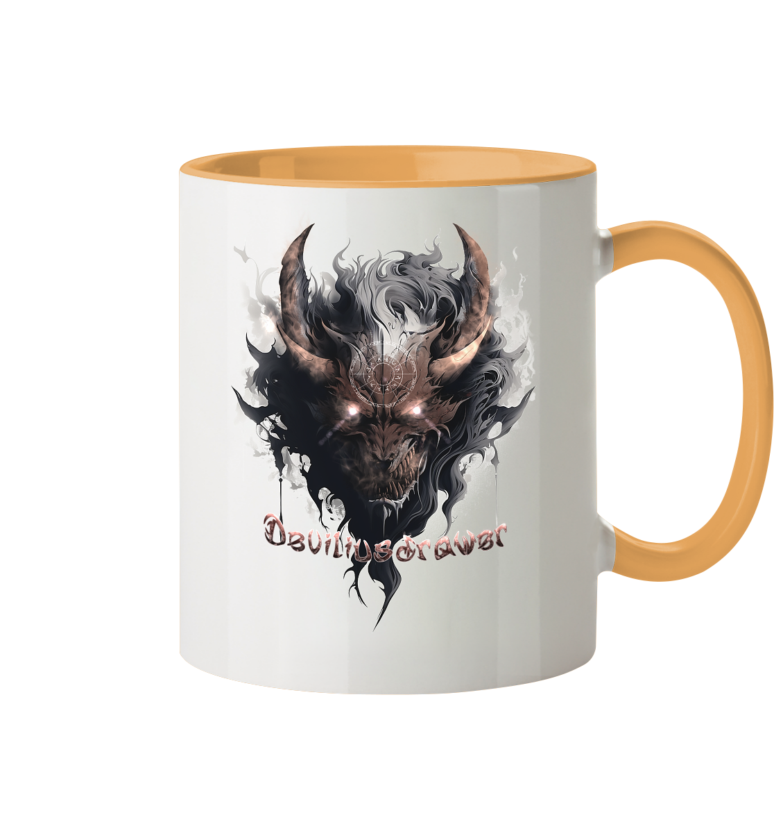 Deviliusdrawer Magic Redeyed Demon - Tasse zweifarbig