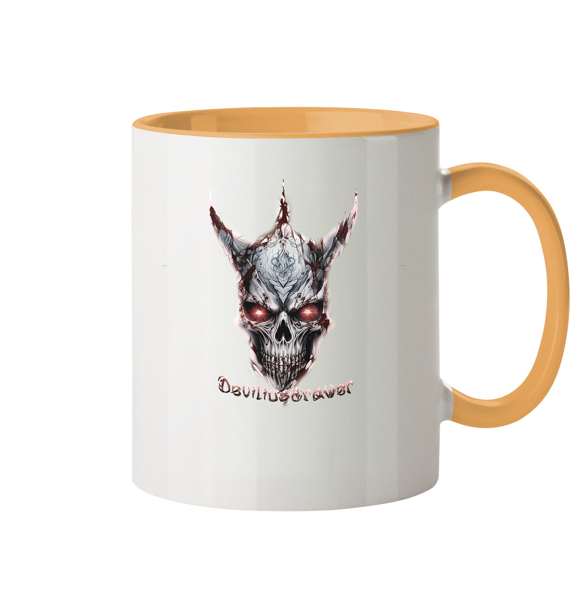 Deviliusdrawer Bloody Skeleton - Tasse zweifarbig