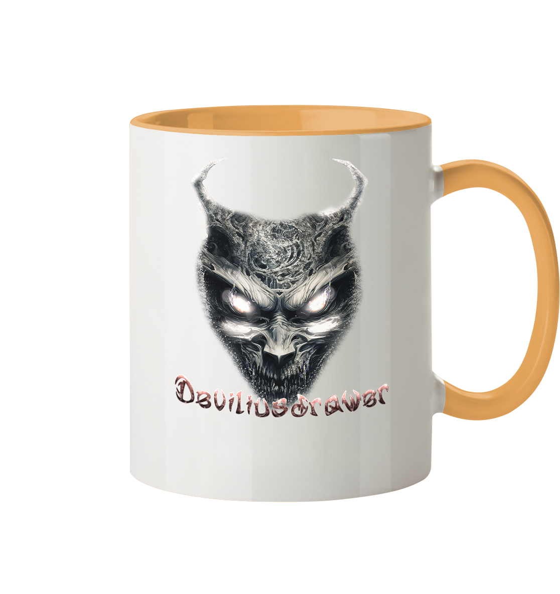 Deviliusdrawer Demonic Evil Zombie - Tasse zweifarbig