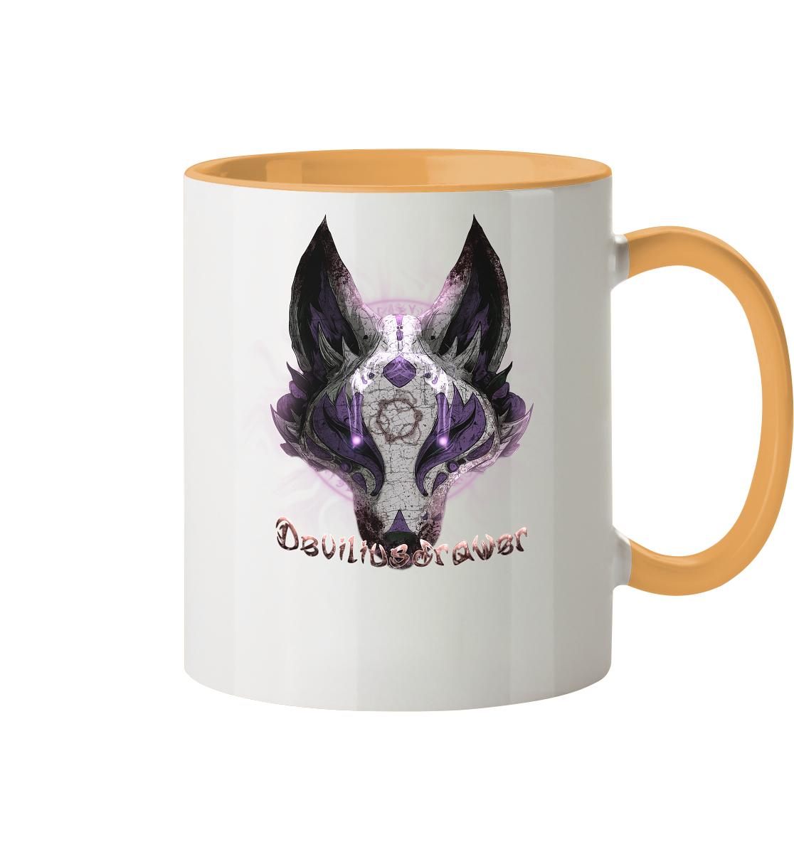 Deviliusdrawer Dark Kitsune - Tasse zweifarbig