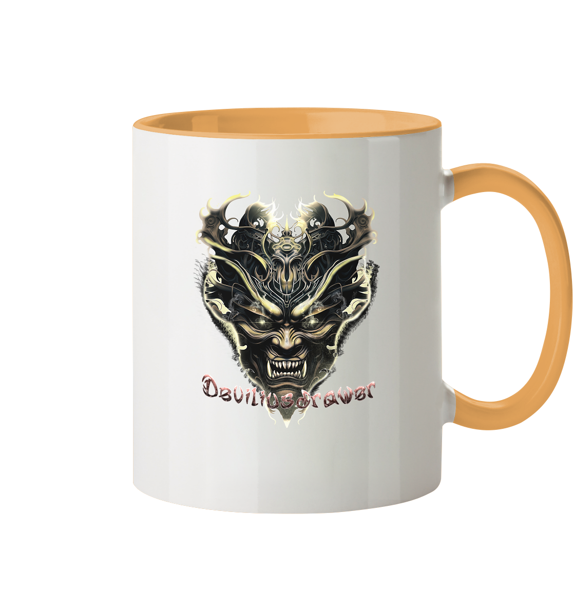 Deviliusdrawer Golden Demon Vampire - Tasse zweifarbig