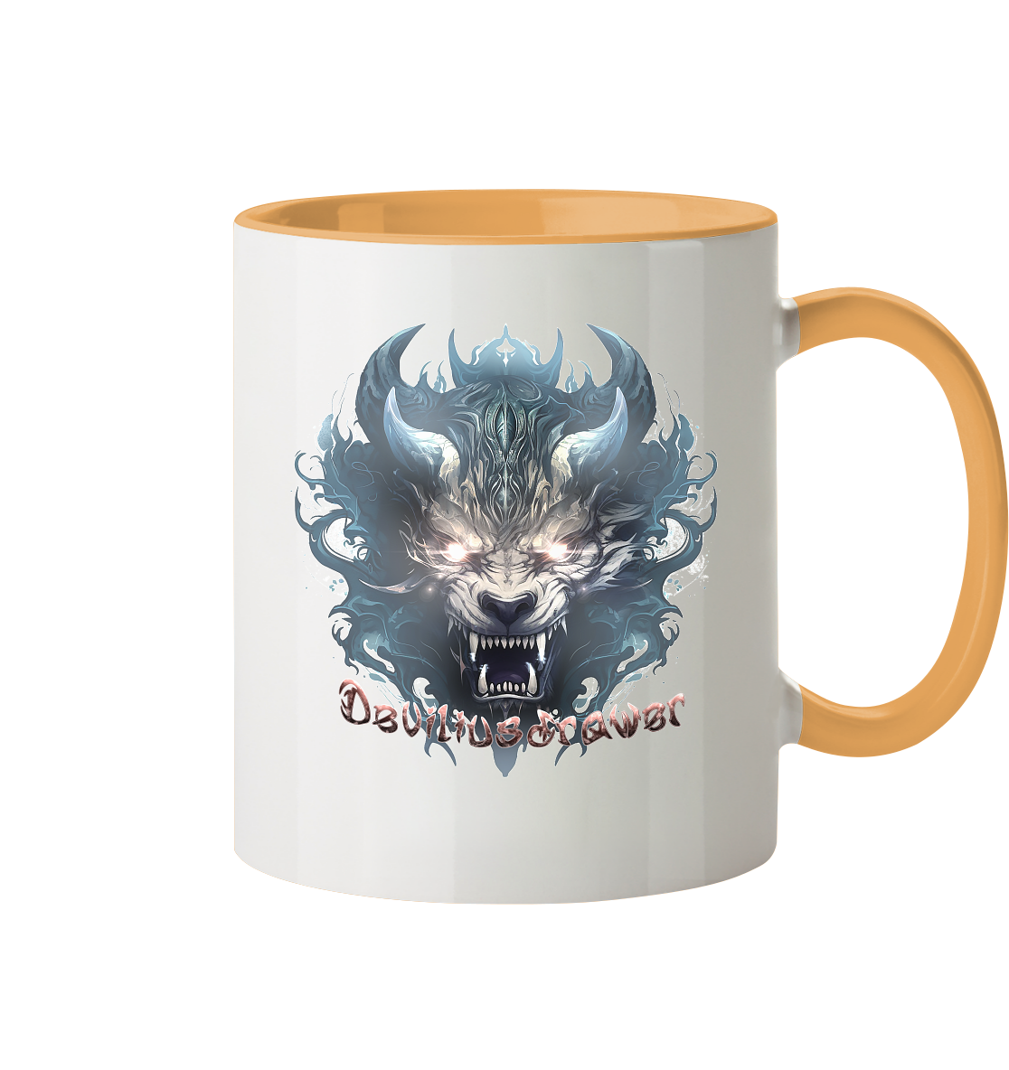 Deviliusdrawer Water Horn Tiger - Tasse zweifarbig