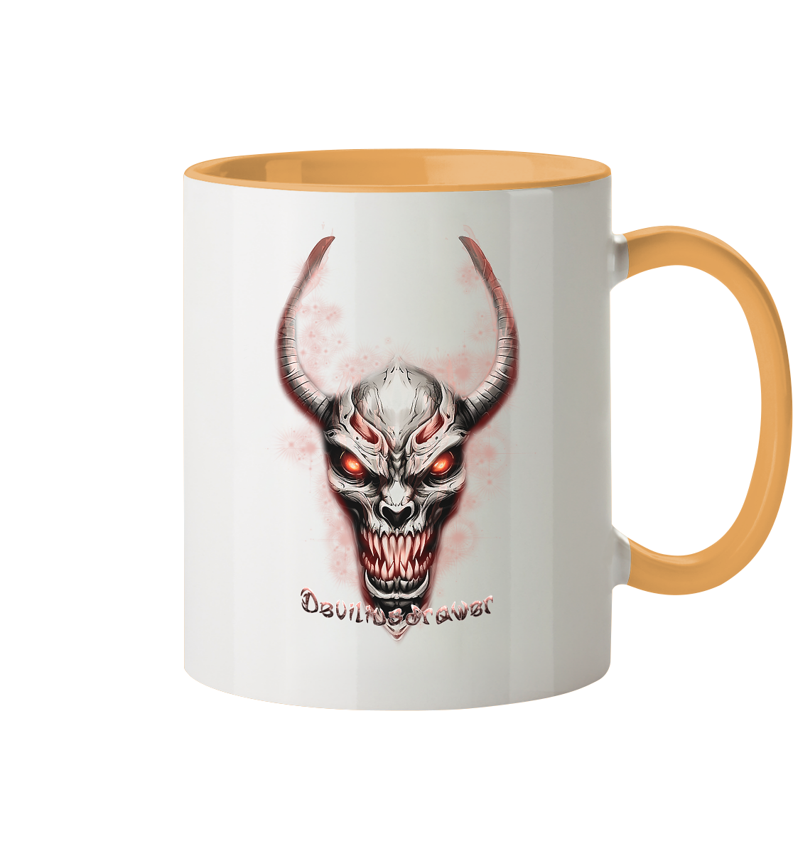 Deviliusdrawer Red Eyed Skeleton - Tasse zweifarbig