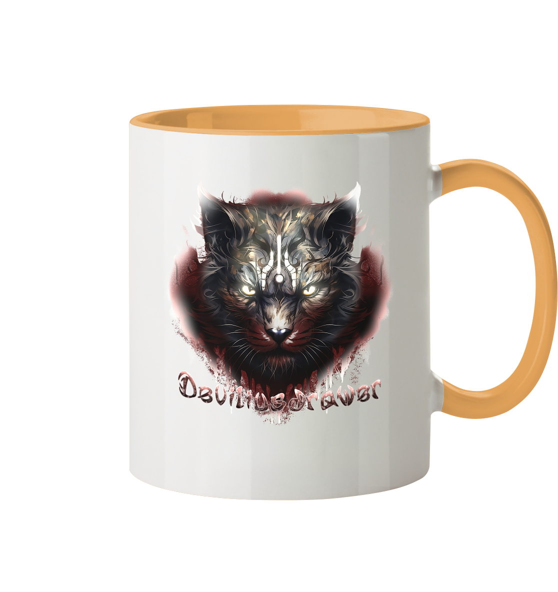 Deviliusdrawer Angry Badass - Tasse zweifarbig