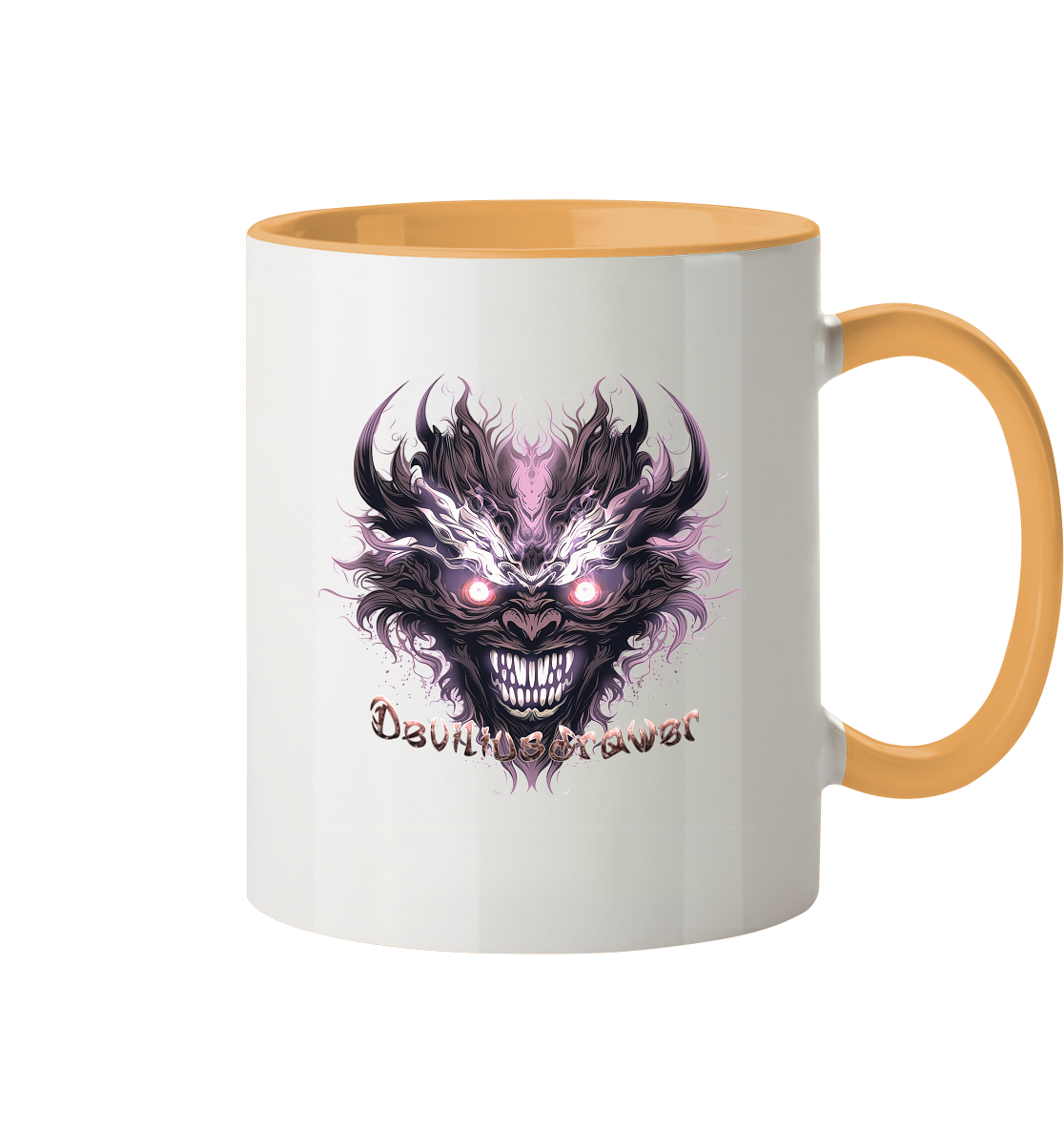 Deviliusdrawer Crazy Mask - Tasse zweifarbig