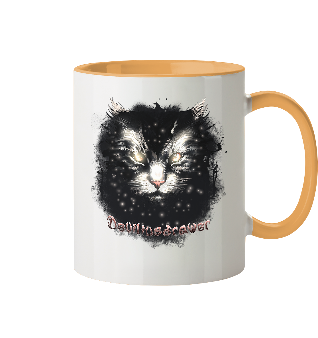 Deviliusdrawer Star Cat - Tasse zweifarbig