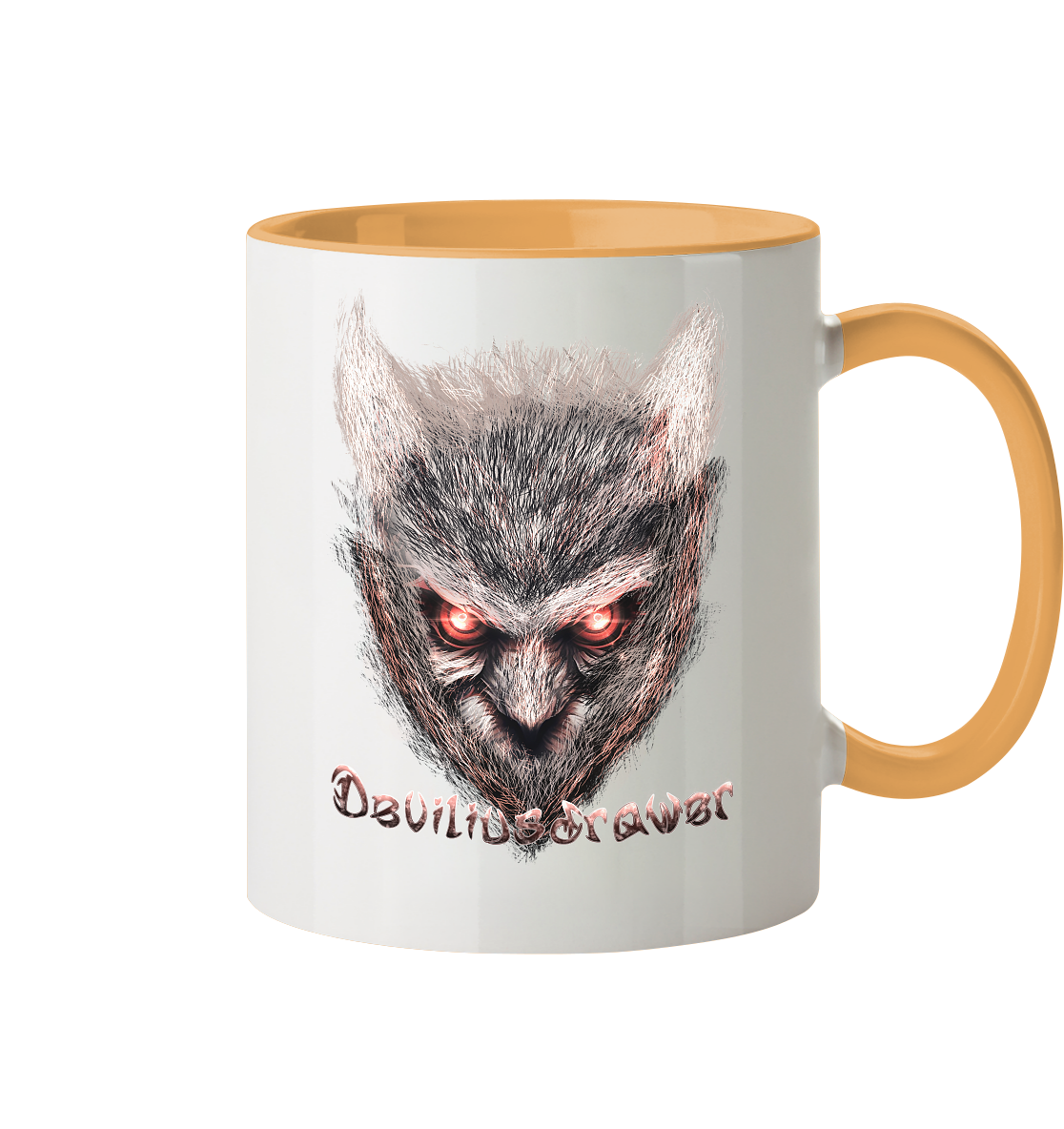Deviliusdrawer Red Eyed Owl - Tasse zweifarbig