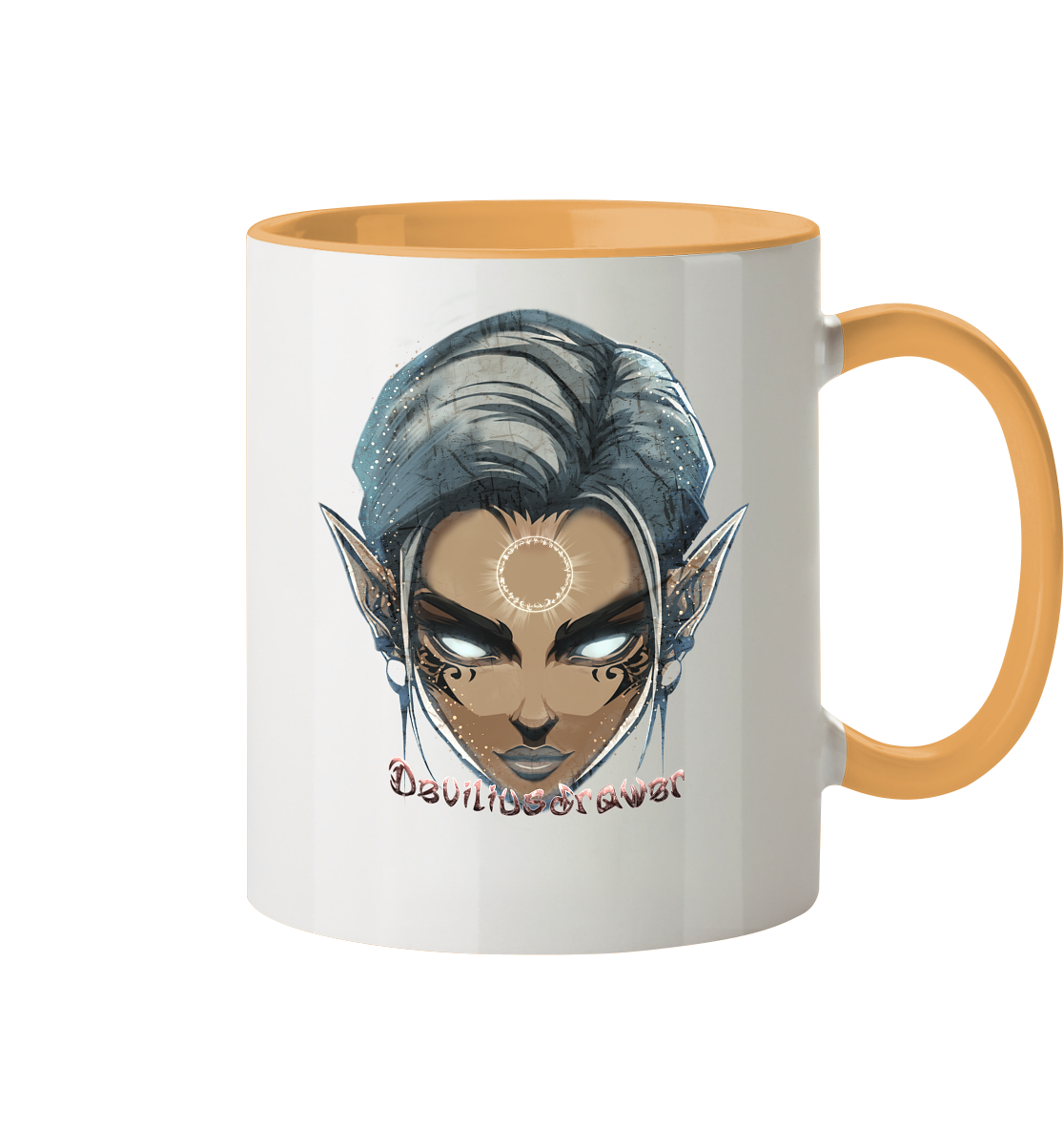 Deviliusdrawer Magician Elf - Tasse zweifarbig