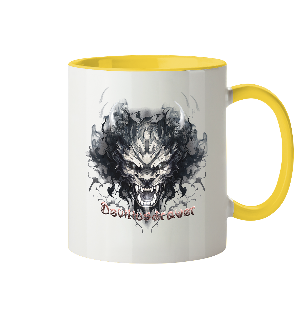 Deviliusdrawer Smoke Beast - Tasse zweifarbig