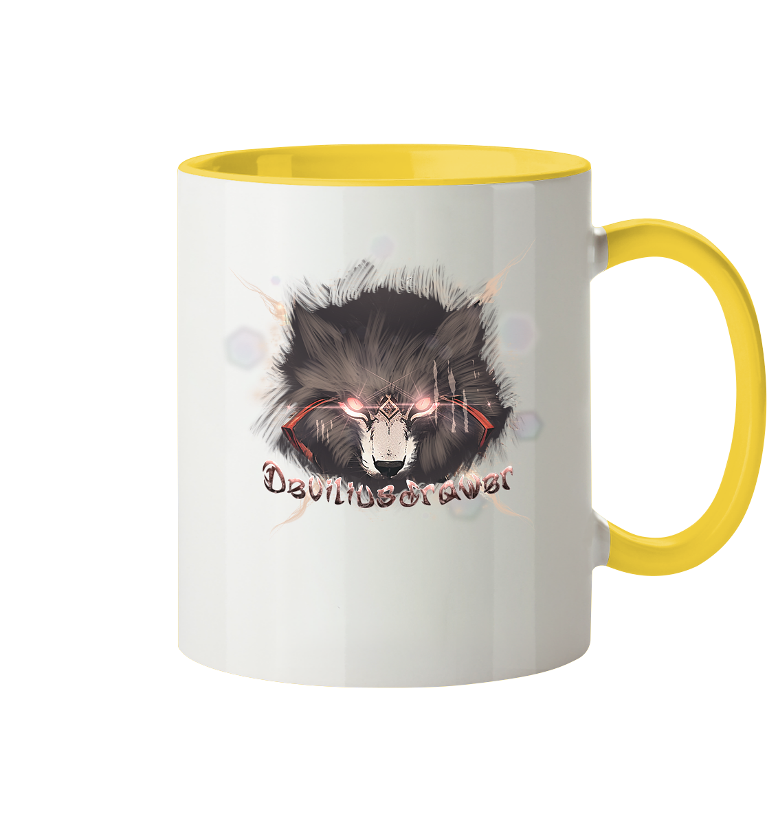 Deviliusdrawer Sparking Wolf - Tasse zweifarbig