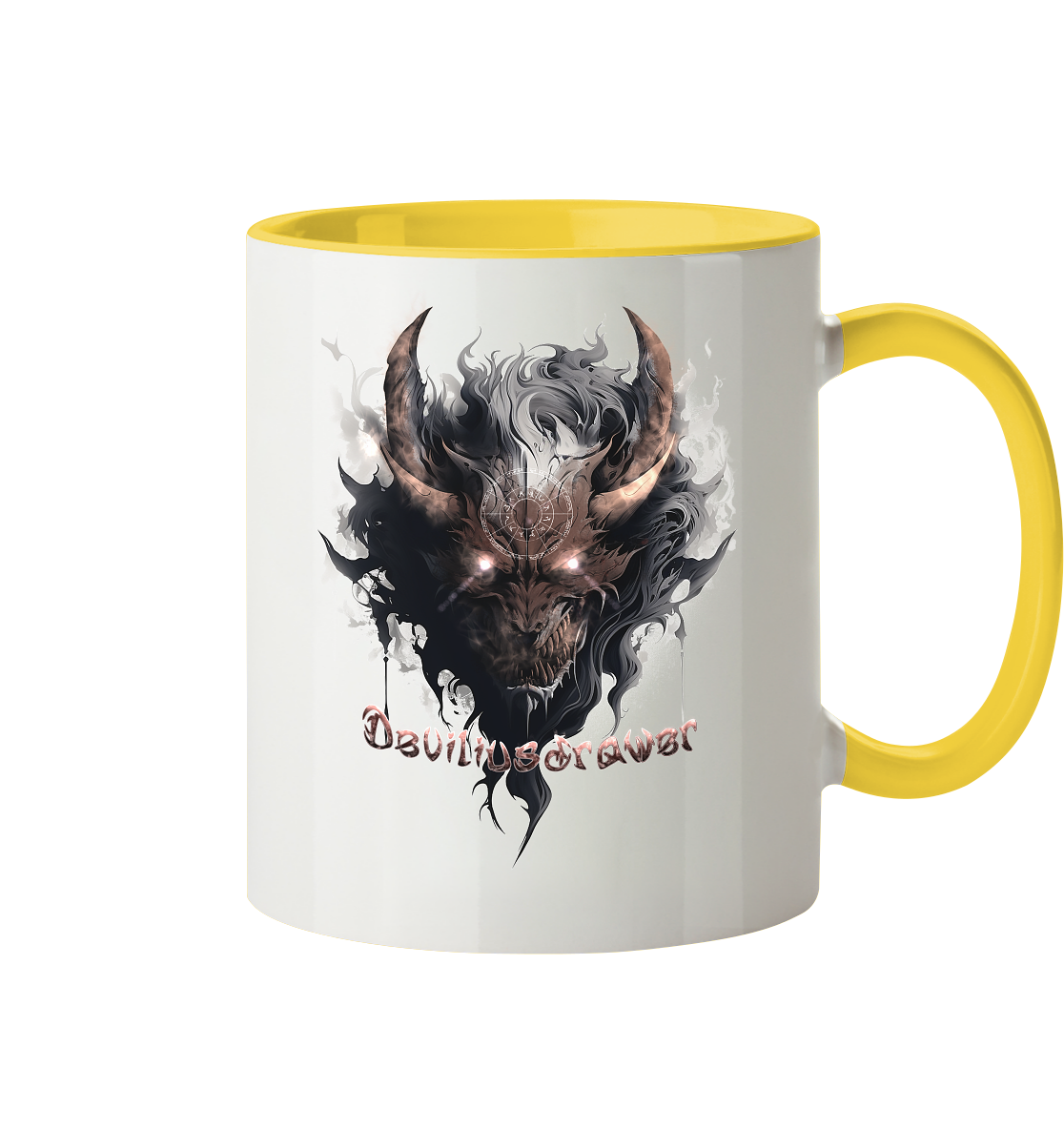 Deviliusdrawer Magic Redeyed Demon - Tasse zweifarbig