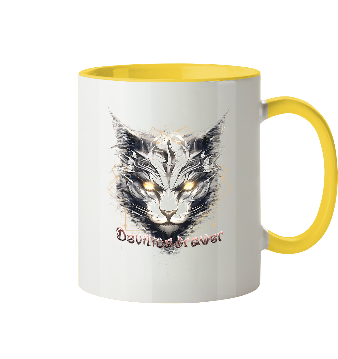 Deviliusdrawer Magician Cat - Tasse zweifarbig
