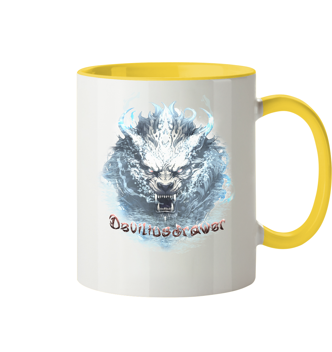Deviliusdrawer Water Tiger - Tasse zweifarbig