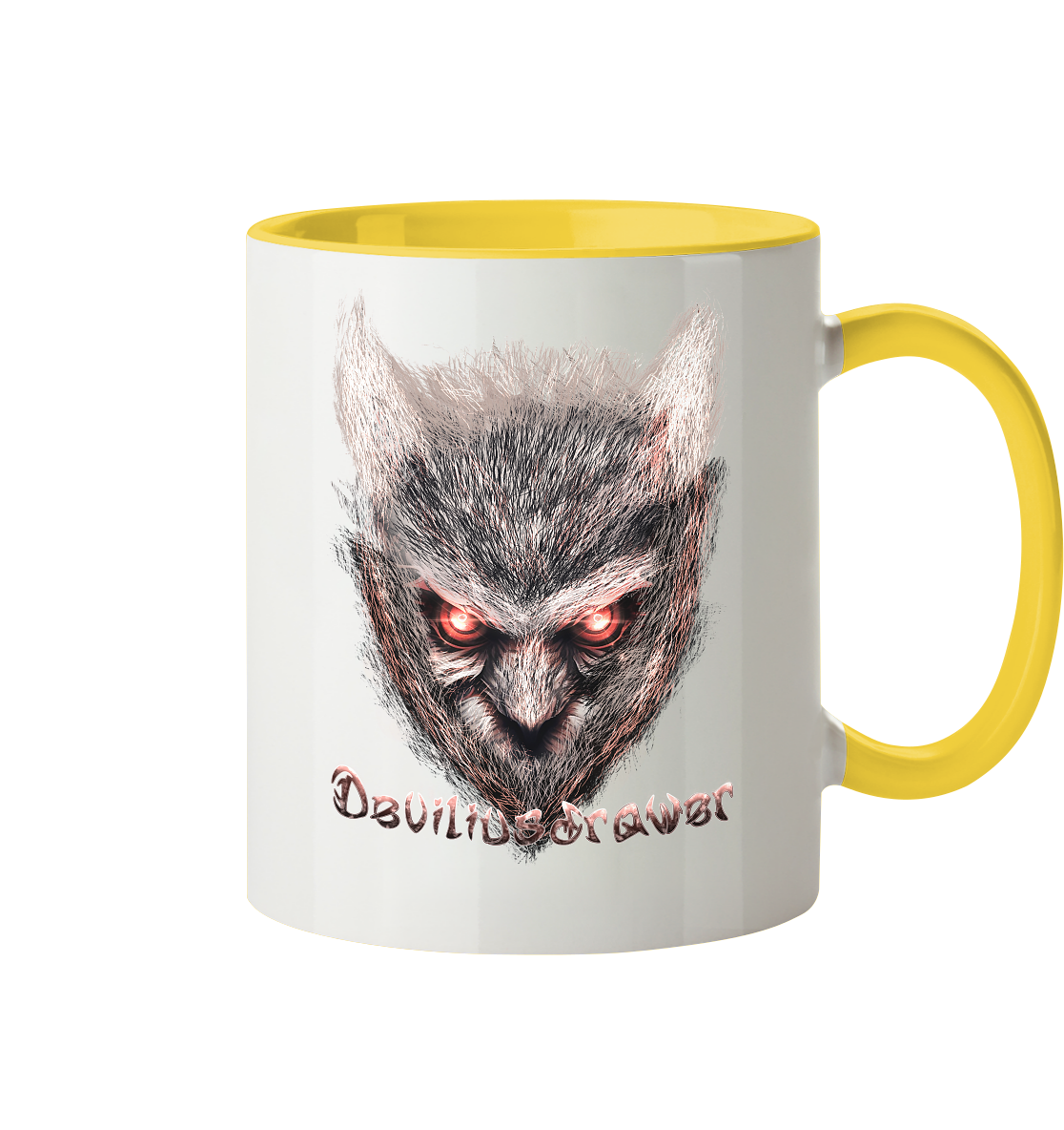 Deviliusdrawer Red Eyed Owl - Tasse zweifarbig
