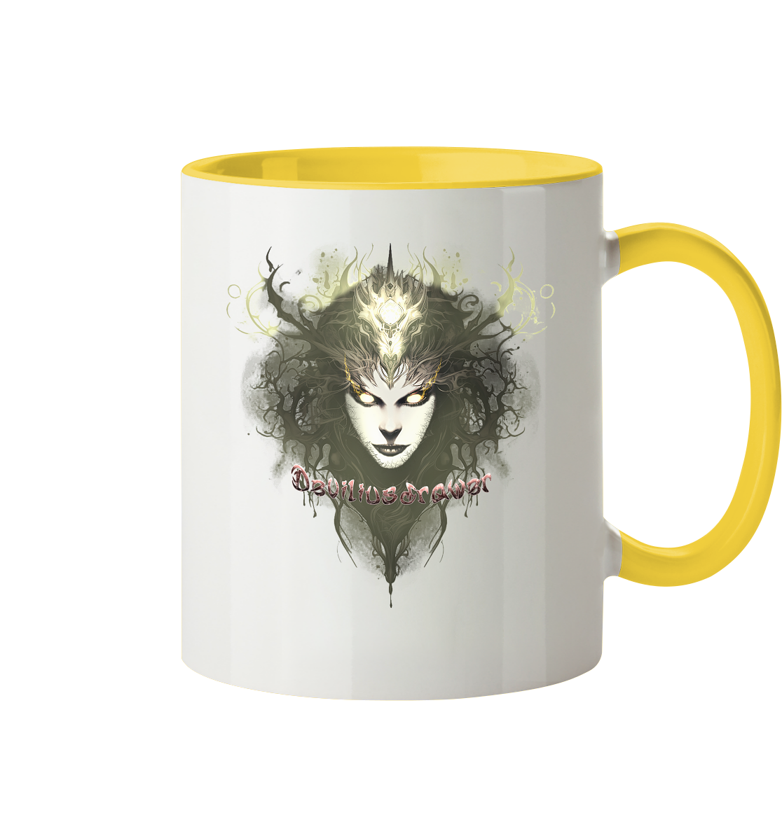 Deviliusdrawer Golden Demonica - Tasse zweifarbig