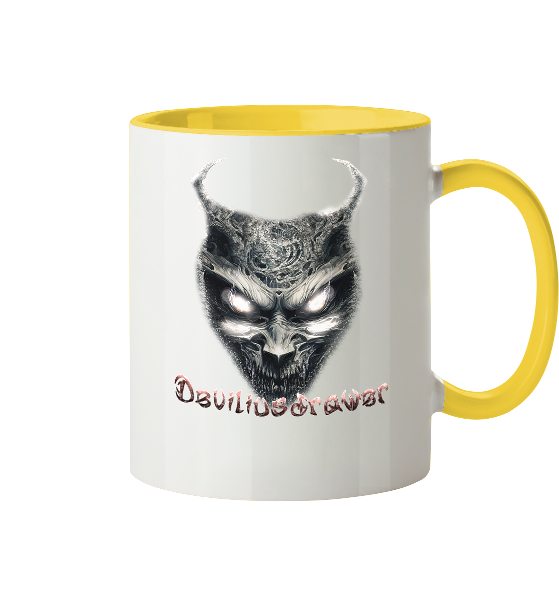 Deviliusdrawer Demonic Evil Zombie - Tasse zweifarbig