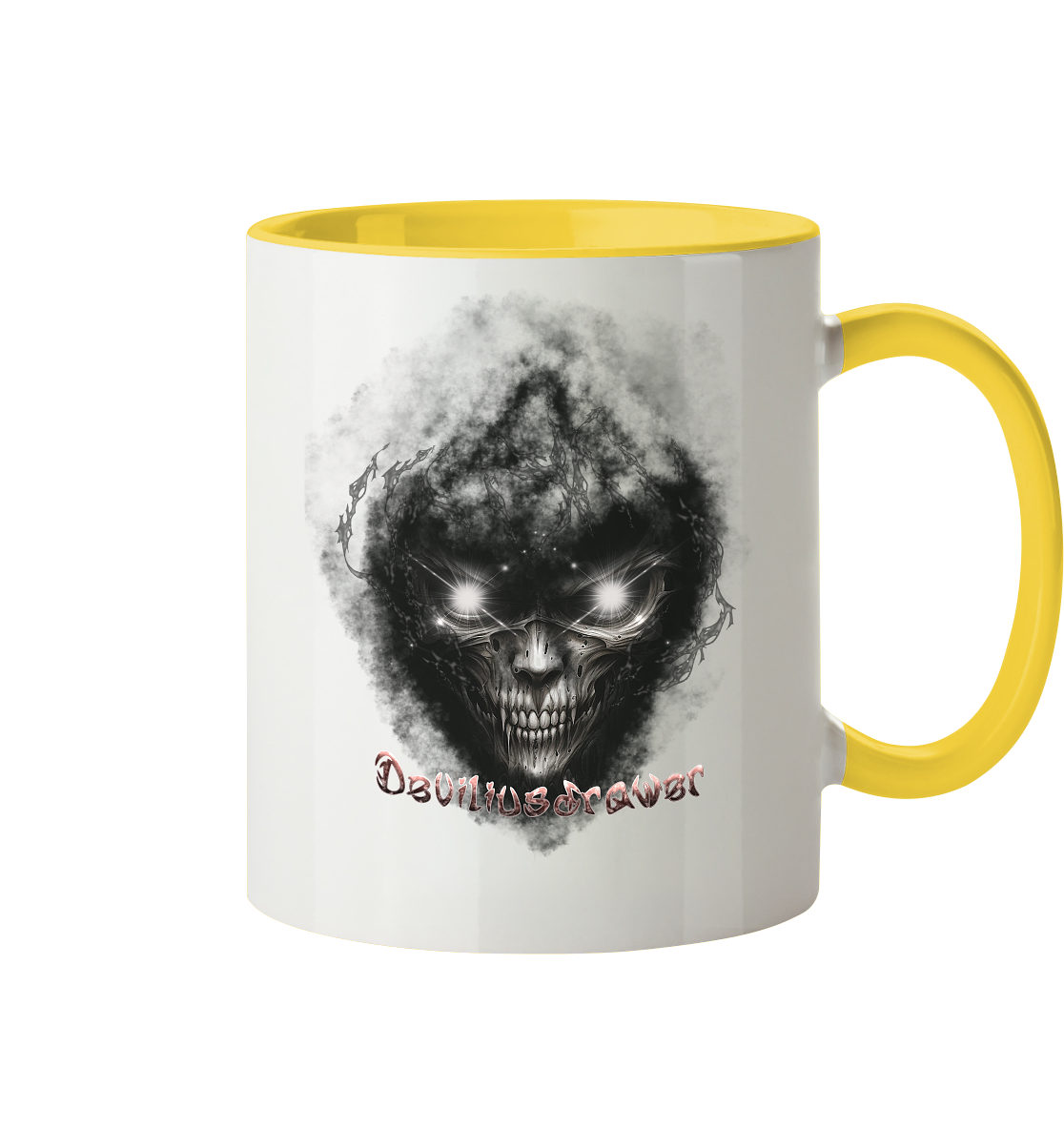 Deviliusdrawer Dark Death - Tasse zweifarbig