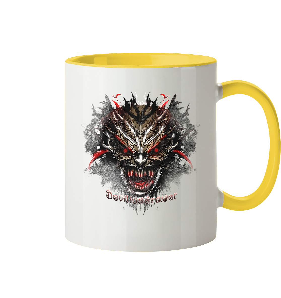 Deviliusdrawer Dark Redeyed Devil - Tasse zweifarbig