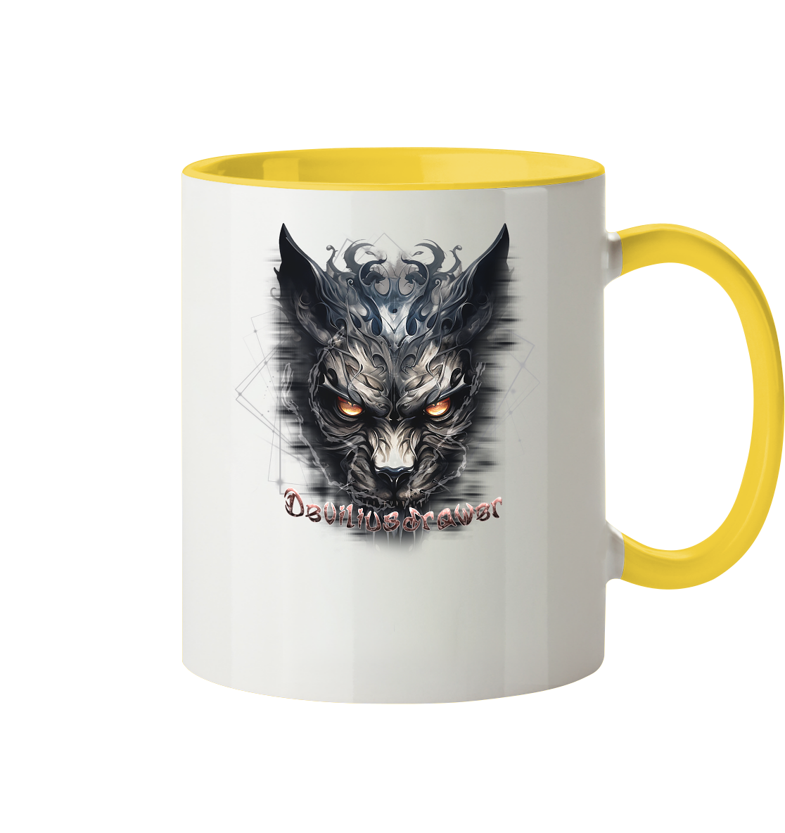 Deviliusdrawer Dark Wearwolf - Tasse zweifarbig