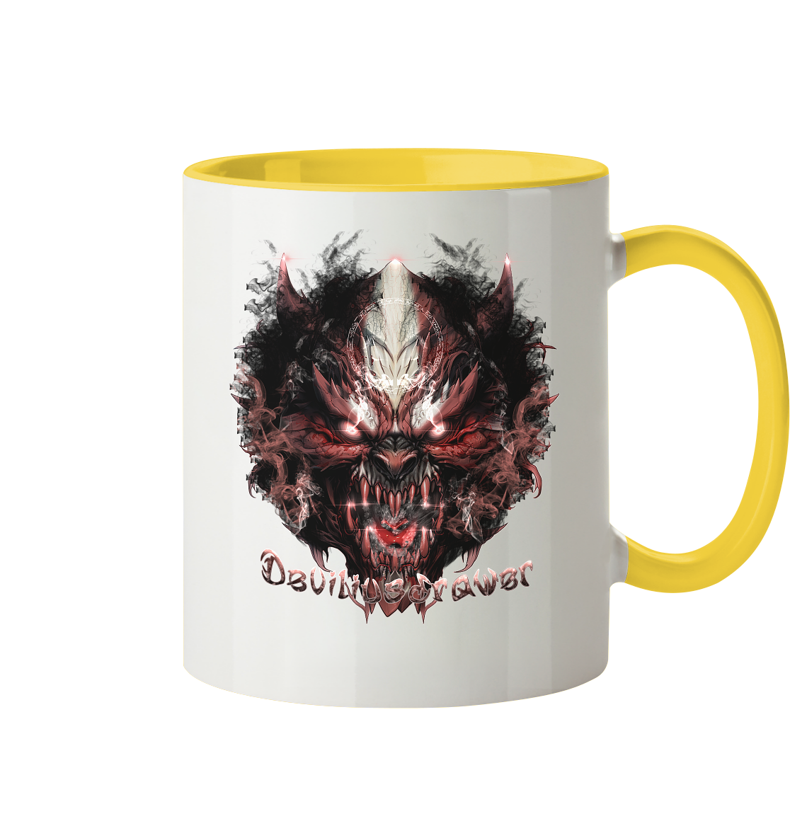Deviliusdrawer Bloody Demon Vampire - Tasse zweifarbig