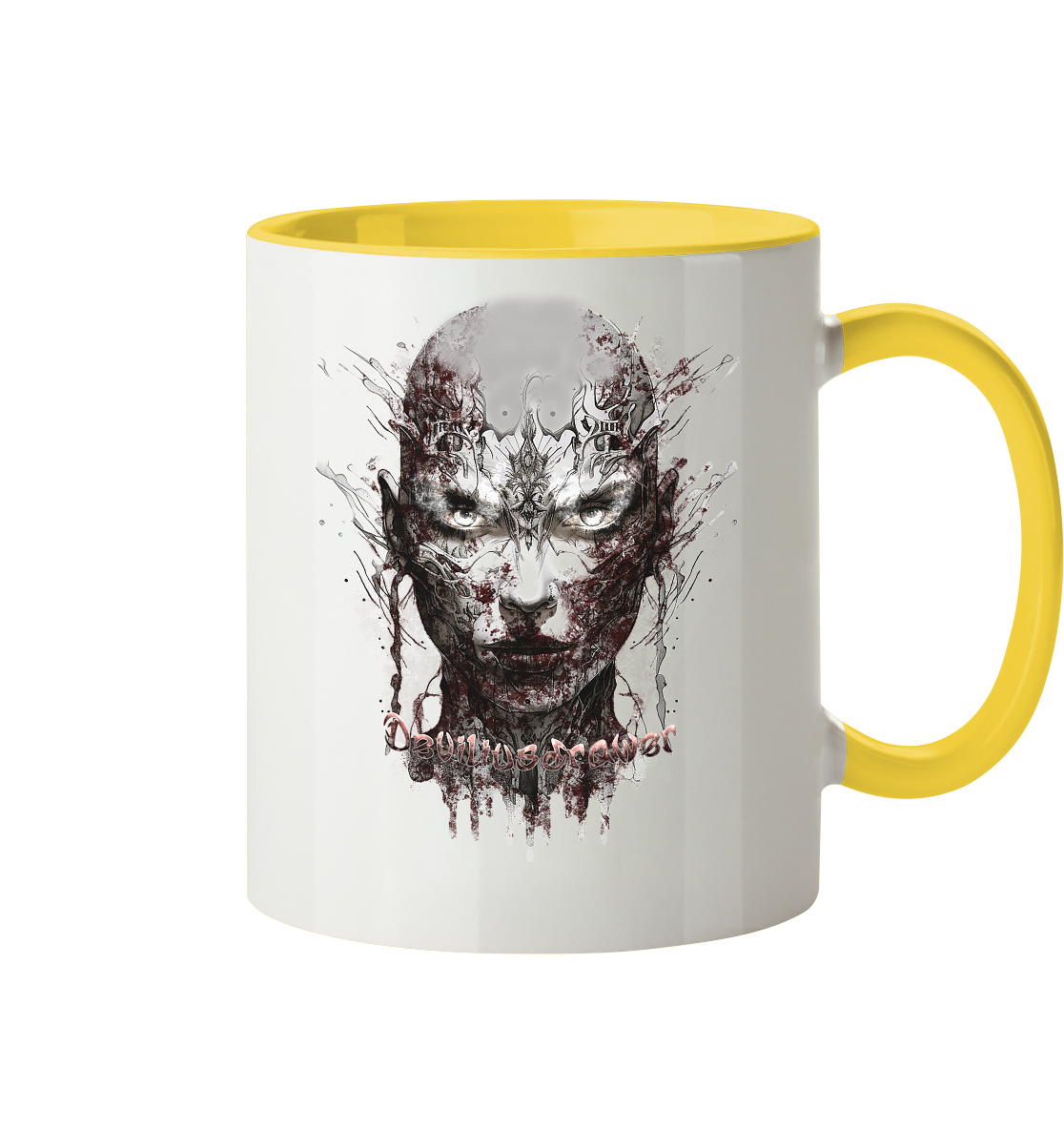 Deviliusdrawer Mechanic Girl - Tasse zweifarbig