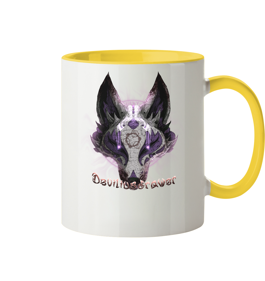 Deviliusdrawer Dark Kitsune - Tasse zweifarbig
