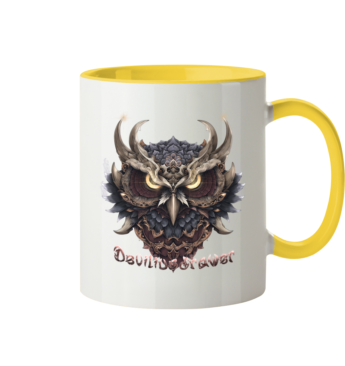 Deviliusdrawer Golden Owl - Tasse zweifarbig