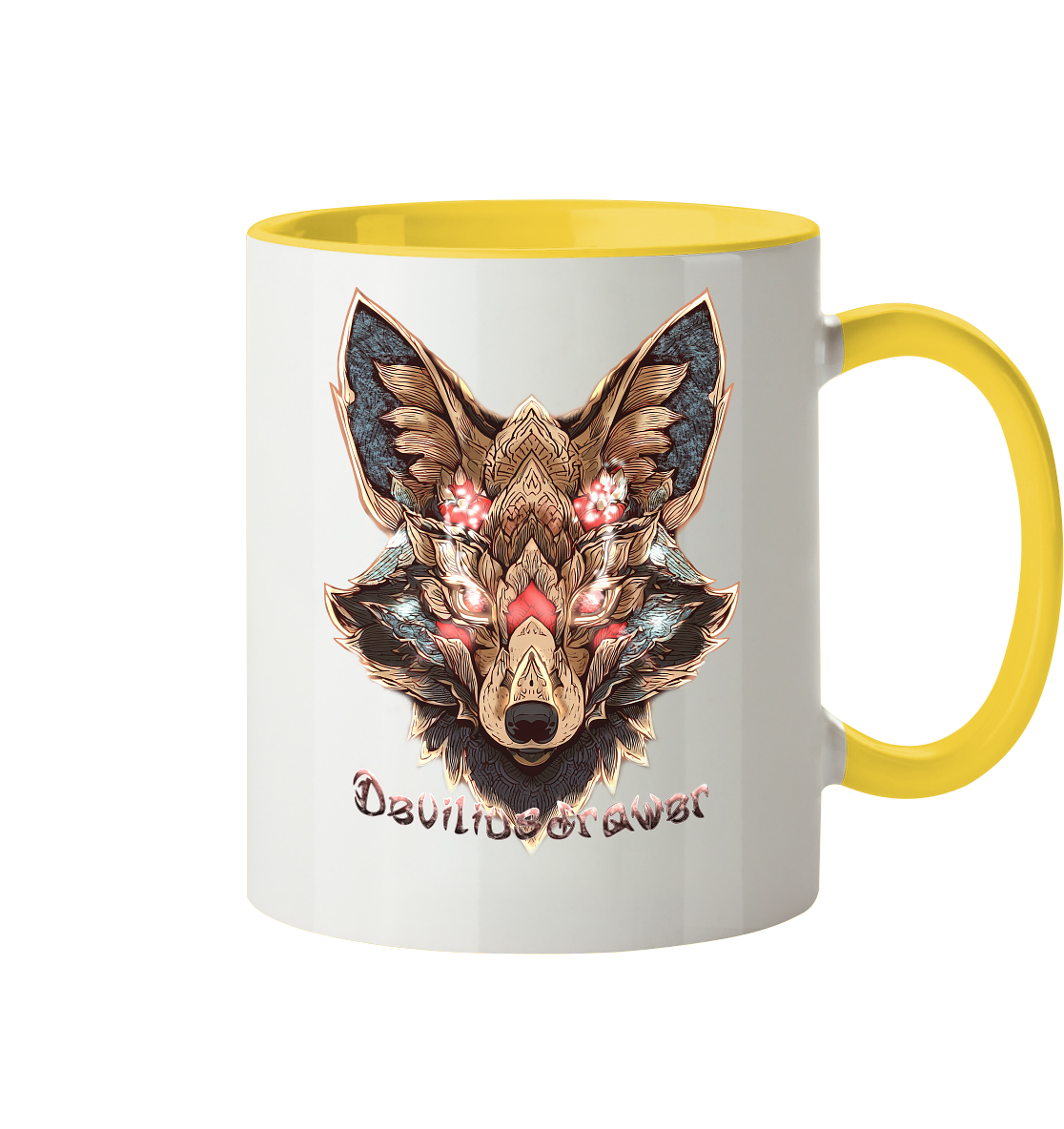Deviliusdrawer Cristal Kitsune - Tasse zweifarbig