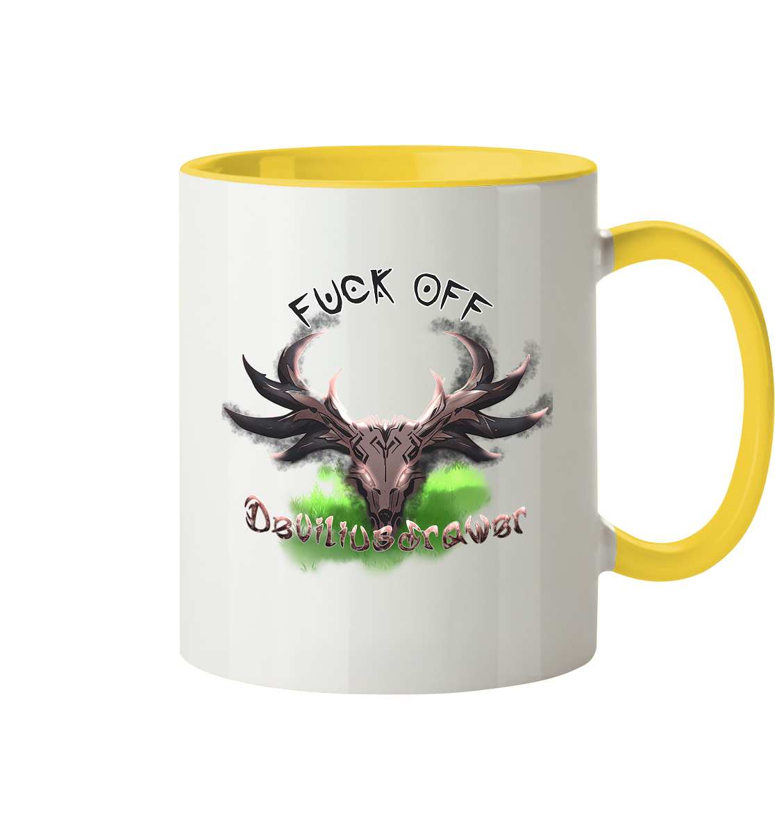 Deviliusdrawer Bad Deer - Tasse zweifarbig
