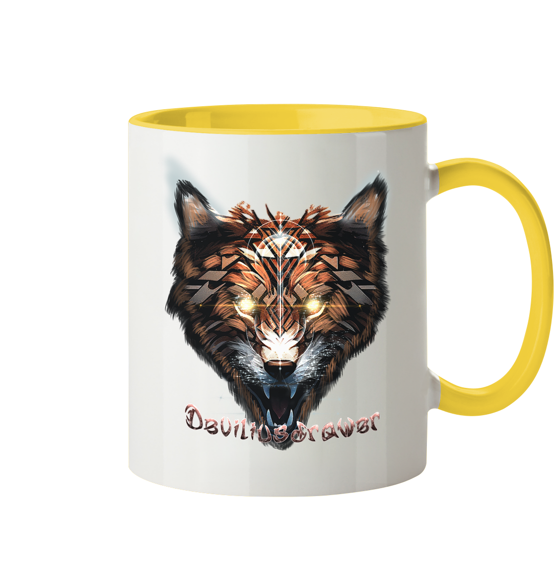 Deviliusdrawer Foxwolf - Tasse zweifarbig