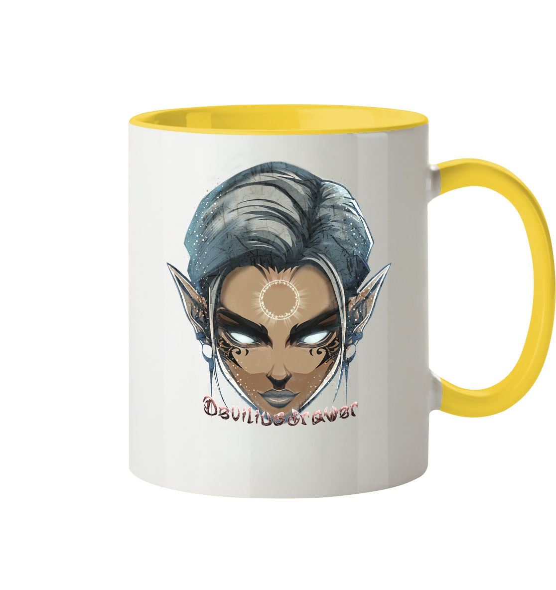 Deviliusdrawer Magician Elf - Tasse zweifarbig
